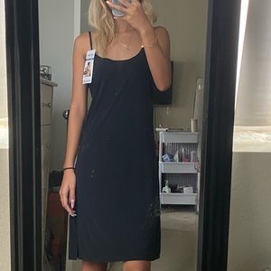Black Slip Dress